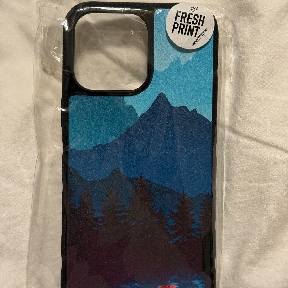 Artis Blue and Black Protective Phone Case for iPhone 12/13 Pro Max